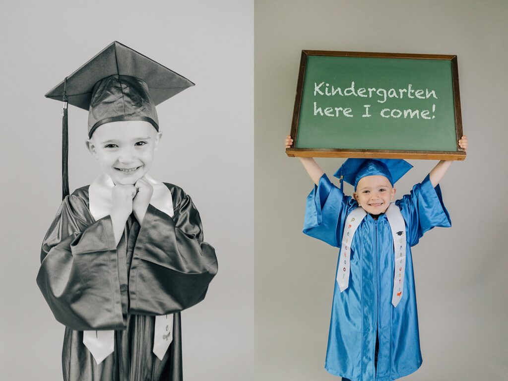 Preschool Kindergarten Graduation Portrait Session Boise Idaho