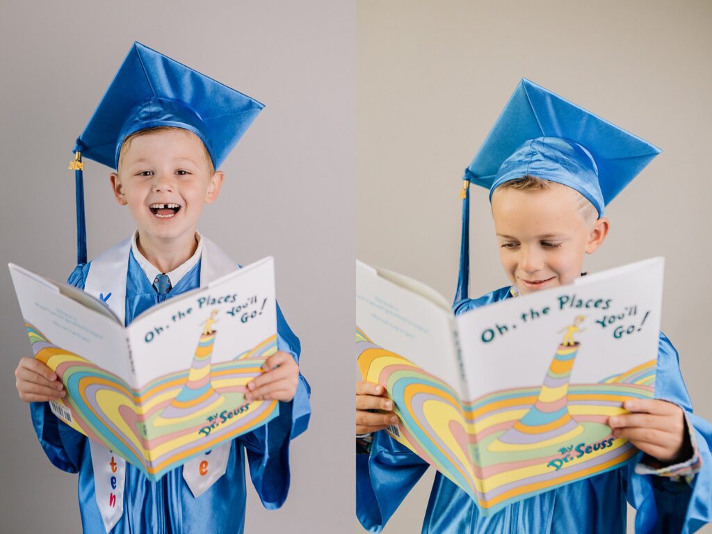 Preschool Kindergarten Graduation Portrait Session Boise Idaho