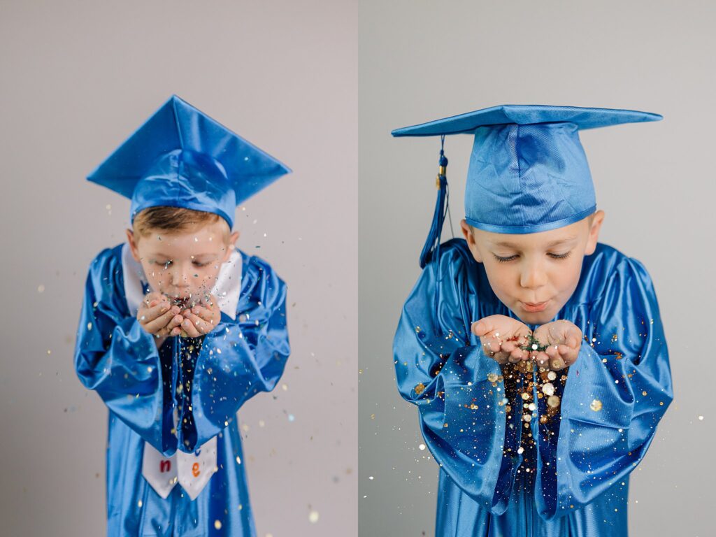 Preschool Kindergarten Graduation Portrait Session Boise Idaho