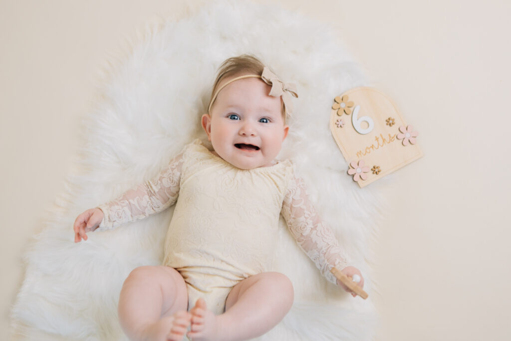 6 Month milestone photographer boise eagle meridian idaho 