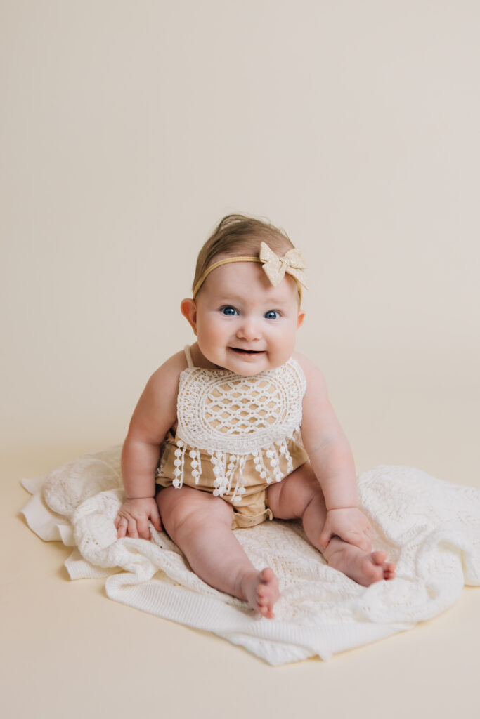 6 Month milestone photographer boise eagle meridian idaho 