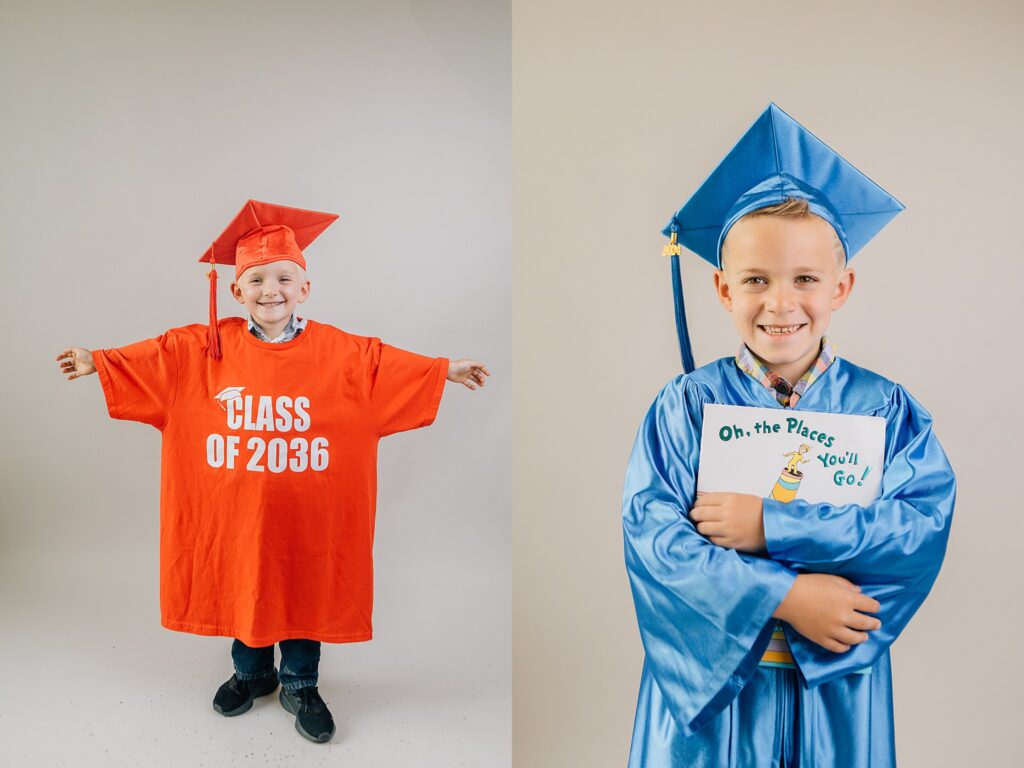 Preschool Kindergarten Graduation Portrait Session Boise Idaho