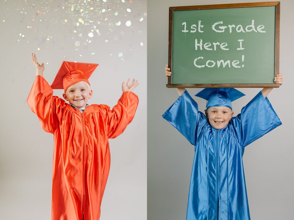 Preschool Kindergarten Graduation Portrait Session Boise Idaho