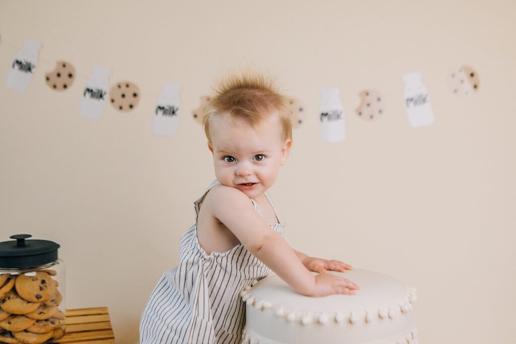 Boise Meridian Cake Smash Photographer